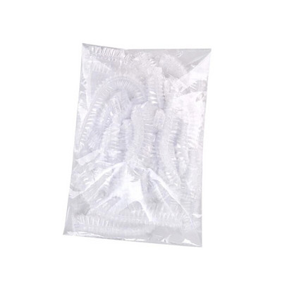 100 ks/vrecko Jednorazový plastový obal na potraviny Kryt na chladničku Elastický uchovávajte čerstvé ovocie Konzervačné vrece do kuchyne Skladovanie potravín