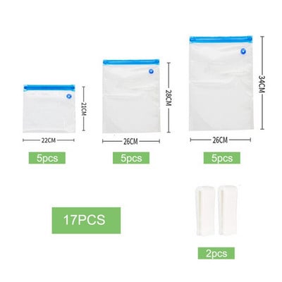Opakovane použiteľné vákuové vrecká na mrazenie potravín, skladovanie, tesniace vrecká, udržiavanie čerstvosti, tesniace balenie, kuchynský organizér, manuálna vákuová pumpa