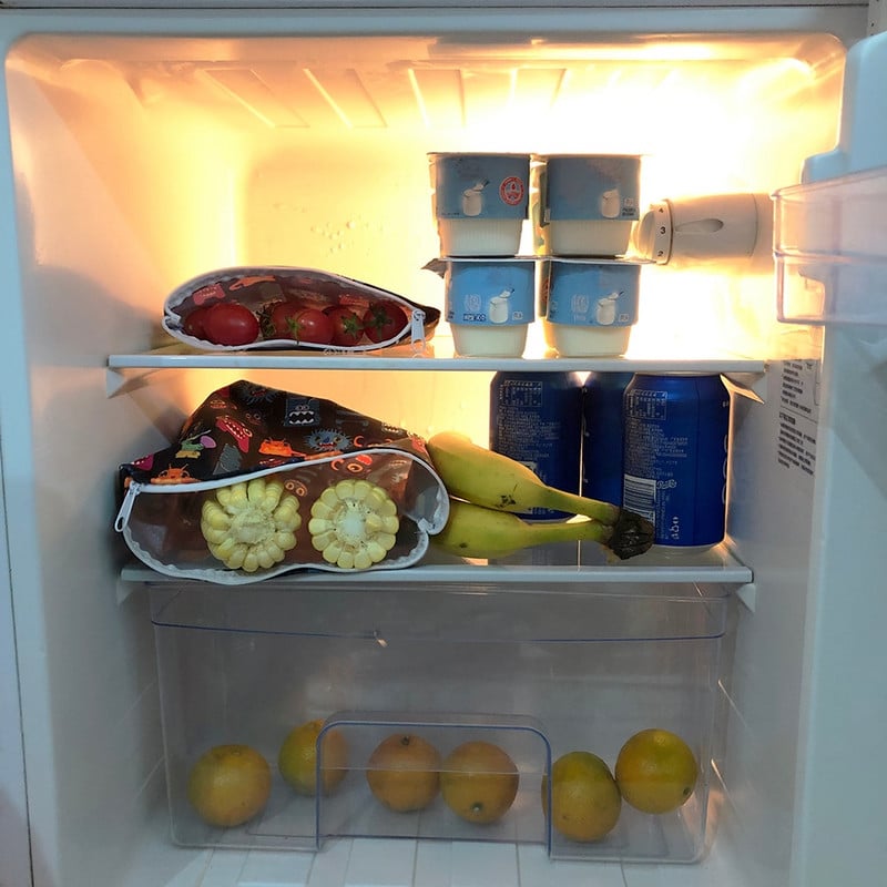 3 komada višekratne vrećice za grickalice za pohranjivanje hrane, nepropusne za zamrzivač, sendvič, vrećice za kruh za pohranu hrane