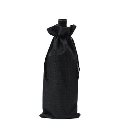 12 ks vianočných darčekových fliaš na víno so sťahovacou šnúrkou, vrecko na darček, fľaša na fľašu s vreckovinou, šampanské, prešívaný obal, bytová dekorácia