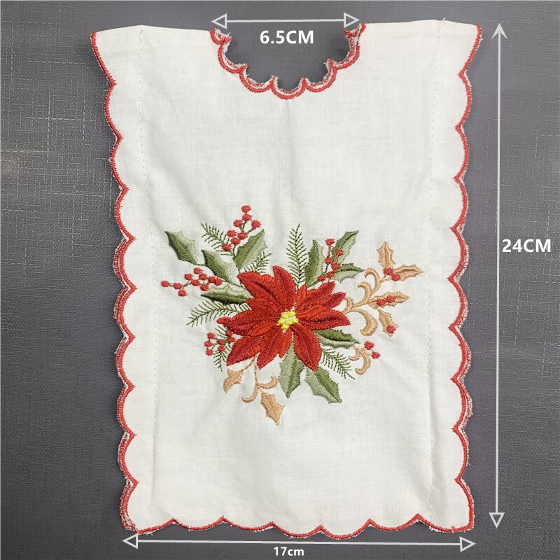 6 ks bielych bavlnených vyšívaných vrecúšok na víno, obal na fľaše na svadbu, narodeniny, sviatky, oslavu, kolaudáciu, úložný priestor pre domácnosť