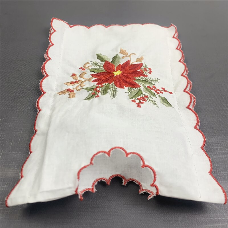 6 ks bielych bavlnených vyšívaných vrecúšok na víno, obal na fľaše na svadbu, narodeniny, sviatky, oslavu, kolaudáciu, úložný priestor pre domácnosť