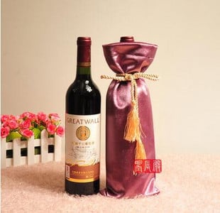 Set sticle vin set vin alb sticla vin haine ambalare husa catifea geanta oarba poate fi personalizata