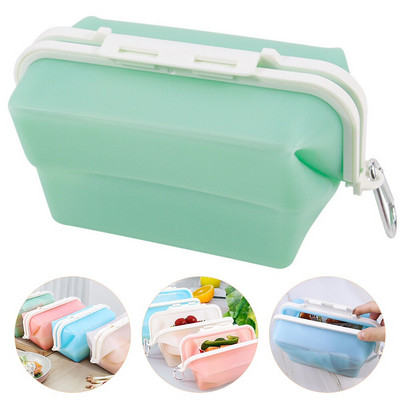 Silikónový úložný box na potraviny, nový úložný box, ktorý sa dá zohriať v mikrovlnnej rúre v chladničke, proti zápachu, aby zostal čerstvý