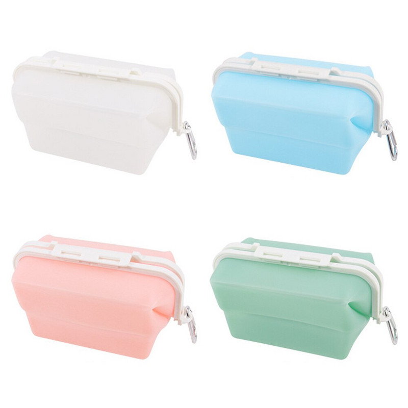 Silikónový úložný box na potraviny, nový úložný box, ktorý sa dá zohriať v mikrovlnnej rúre v chladničke, proti zápachu, aby zostal čerstvý