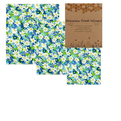 Znovupoužiteľná potravinová fólia s nulovým odpadom, udržateľná organická potravinová fólia z včelieho vosku, obal na viečko, skladovanie potravín, ekologický sendvič, ovocná potravinová fólia z včelieho vosku