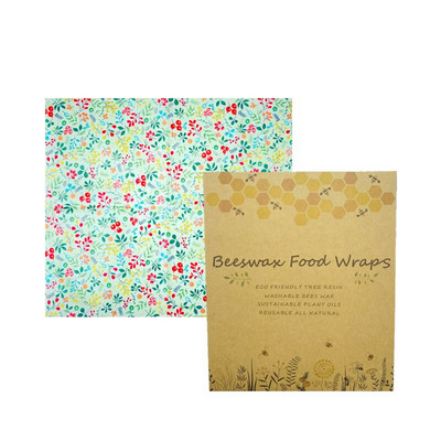 Znovupoužiteľná potravinová fólia s nulovým odpadom, udržateľná organická potravinová fólia z včelieho vosku, obal na viečko, skladovanie potravín, ekologický sendvič, ovocná potravinová fólia z včelieho vosku
