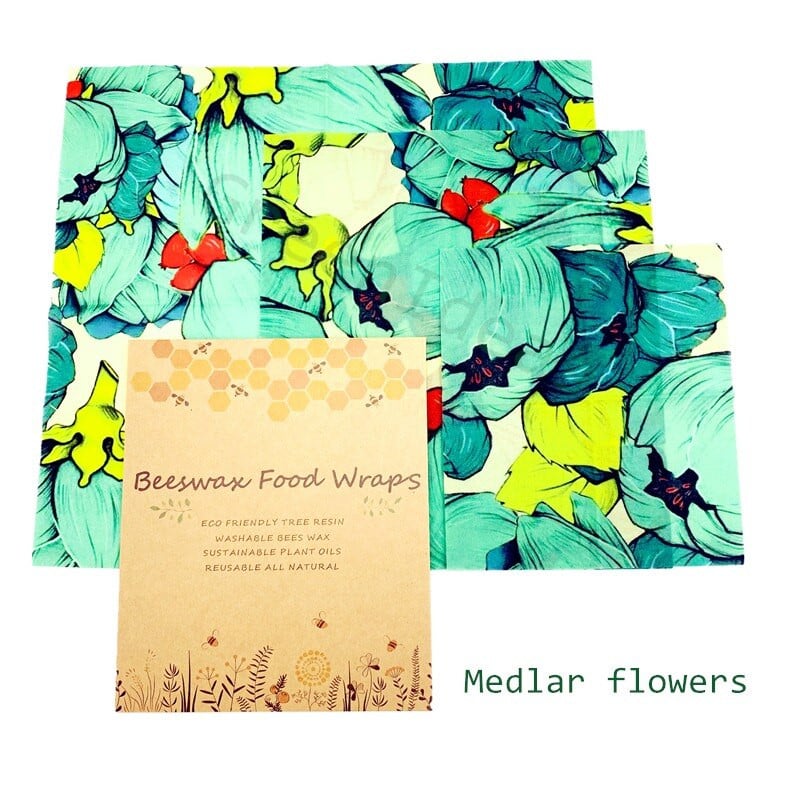 Znovupoužiteľná potravinová fólia s nulovým odpadom, udržateľná organická potravinová fólia z včelieho vosku, obal na viečko, skladovanie potravín, ekologický sendvič, ovocná potravinová fólia z včelieho vosku
