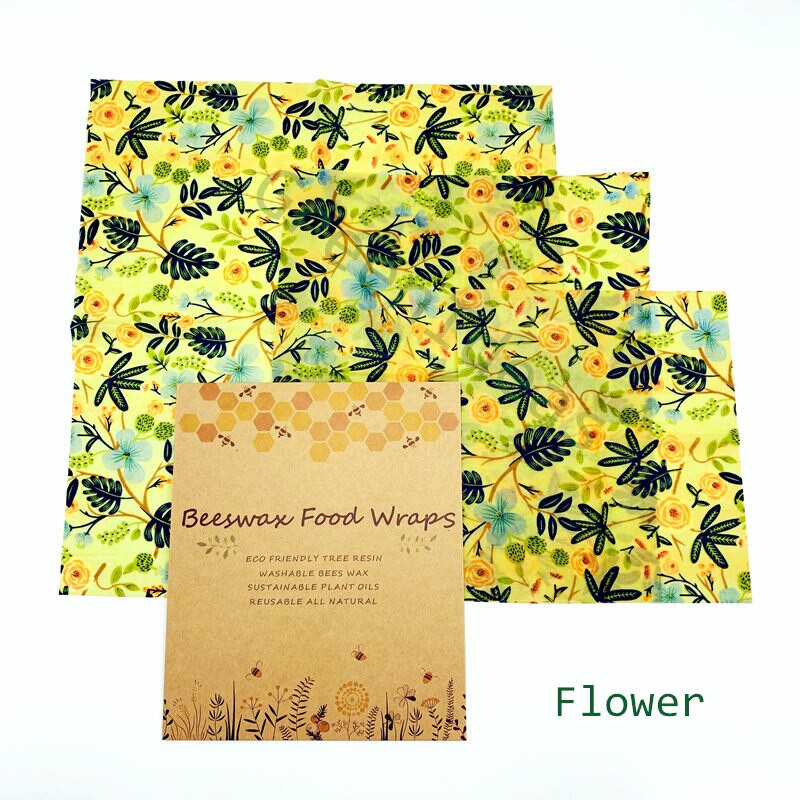 Znovupoužiteľná potravinová fólia s nulovým odpadom, udržateľná organická potravinová fólia z včelieho vosku, obal na viečko, skladovanie potravín, ekologický sendvič, ovocná potravinová fólia z včelieho vosku