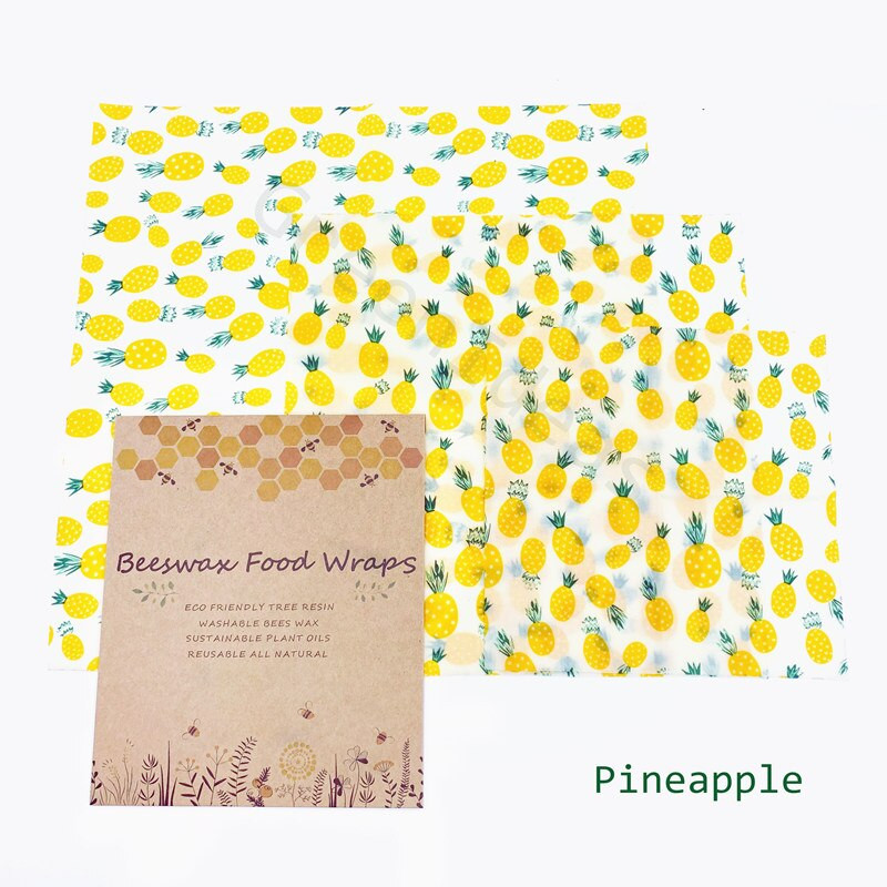 Znovupoužiteľná potravinová fólia s nulovým odpadom, udržateľná organická potravinová fólia z včelieho vosku, obal na viečko, skladovanie potravín, ekologický sendvič, ovocná potravinová fólia z včelieho vosku