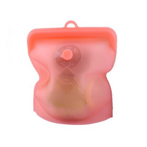 Silikónové opakovane použiteľné vrecko na potraviny 1500ml 1000ml 500ml nepriepustné nádoby, opakovane použiteľné čerstvé vrecko na potraviny, vrecko na mrazenie, občerstvenie