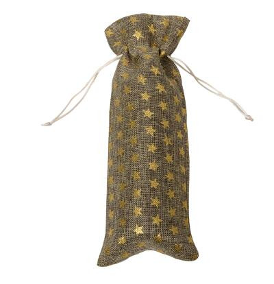 Set sticle de vin geanta de vin rosu Hot gold Craciun cerb ambalare cadou sticla de depozitare geanta sampanie orb personalizat