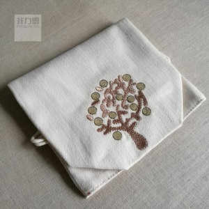 35x16 cm daugiaspalvis medvilninis siuvinėjimas vyno šampano maišelio vyno butelio dangtelis