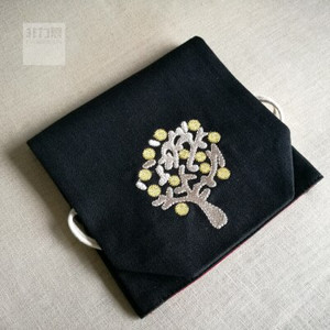 35x16 cm daugiaspalvis medvilninis siuvinėjimas vyno šampano maišelio vyno butelio dangtelis