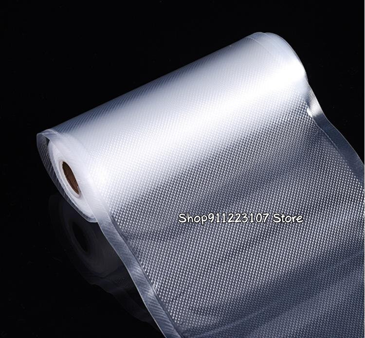 5 ritiniai / 2 ritinėliai, virtuvės maisto vakuuminiai maišeliai, maišeliai, skirti vakuuminiam sandarikliui laikyti 12+15+20+25+28cm*500cm