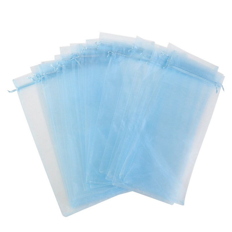 20 buc. Capac pentru sticle de vin din organza transparentă, pungi de cadou de ambalare din tul transparent pentru ambalare pentru vin roșu, decorare pentru cină de vacanță