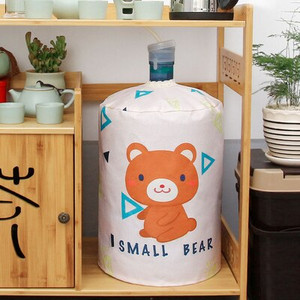 Pamučno laneno platno s printom Umjetnička navlaka za piće Fontane Bačve Dozator vode Kućište za zaštitu od prašine u kućanstvu