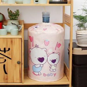 Pamučno laneno platno s printom Umjetnička navlaka za piće Fontane Bačve Dozator vode Kućište za zaštitu od prašine u kućanstvu