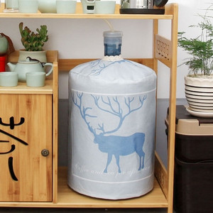 Pamučno laneno platno s printom Umjetnička navlaka za piće Fontane Bačve Dozator vode Kućište za zaštitu od prašine u kućanstvu