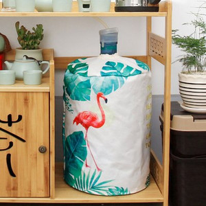 Pamučno laneno platno s printom Umjetnička navlaka za piće Fontane Bačve Dozator vode Kućište za zaštitu od prašine u kućanstvu