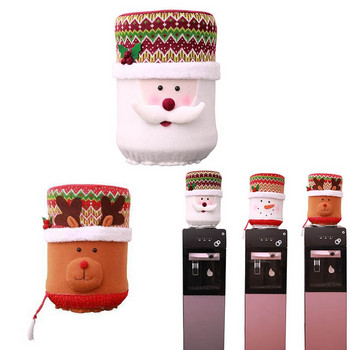 Χριστουγεννιάτικο κάλυμμα μπουκαλιού διανομέα νερού 5 γαλονιών Santa/Elk/Snowman Διακόσμηση κουζίνας σπιτιού Hot Sale Κάλυμμα μπουκαλιού διανομής νερού