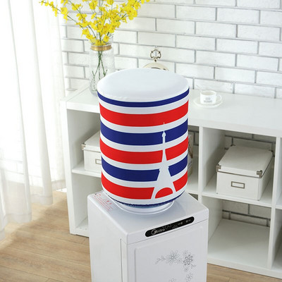 Kryt na dávkovač vody s polyesterovou potlačou SRYSJS, kreatívny kvetinový dizajn, fontánky na pitnú vodu