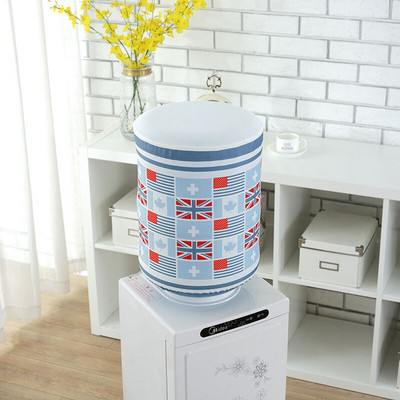 Kryt na dávkovač vody s polyesterovou potlačou SRYSJS, kreatívny kvetinový dizajn, fontánky na pitnú vodu