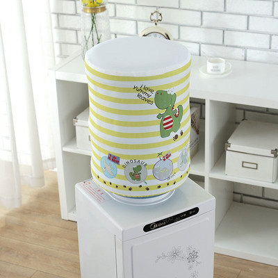 Kryt na dávkovač vody s polyesterovou potlačou SRYSJS, kreatívny kvetinový dizajn, fontánky na pitnú vodu