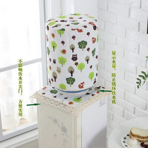 SRYSJS 2 ΤΕΜ/Σετ Καλύμματα Διανομέα Νερού Μηχανή Σιντριβάνι Πόσιμο Βαμβακερό λινό προστατευτικό ύφασμα Buket