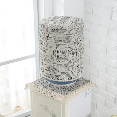 SRYSJS 2 ΤΕΜ/Σετ Καλύμματα Διανομέα Νερού Μηχανή Σιντριβάνι Πόσιμο Βαμβακερό λινό προστατευτικό ύφασμα Buket