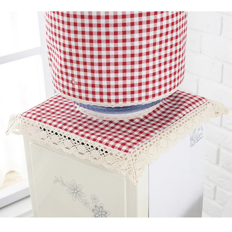 SRYSJS 2 ΤΕΜ/Σετ Καλύμματα Διανομέα Νερού Μηχανή Σιντριβάνι Πόσιμο Βαμβακερό λινό προστατευτικό ύφασμα Buket