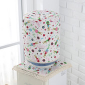 2 ΤΕΜ/Σετ Καλύμματα Διανομέα Νερού Μηχανή Σιντριβανιού Dust Cotton Linen Jacket Protector Dustproof Buket Cloth Protection