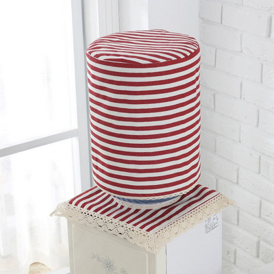 2 ΤΕΜ/Σετ Καλύμματα Διανομέα Νερού Μηχανή Σιντριβανιού Dust Cotton Linen Jacket Protector Dustproof Buket Cloth Protection