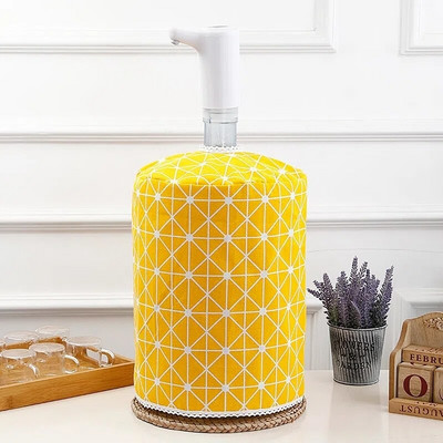 Capac dozator de apă din țesătură de in simplu imprimat Capac găleată de 18,6 L