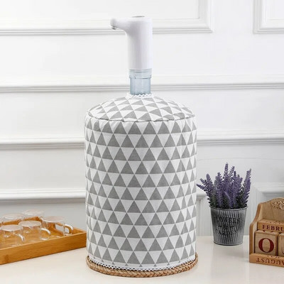 Capac dozator de apă din țesătură de in simplu imprimat Capac găleată de 18,6 L