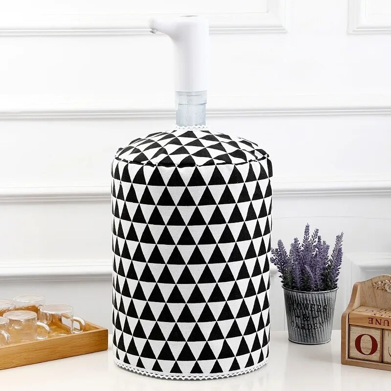 Capac dozator de apă din țesătură de in simplu imprimat Capac găleată de 18,6 L