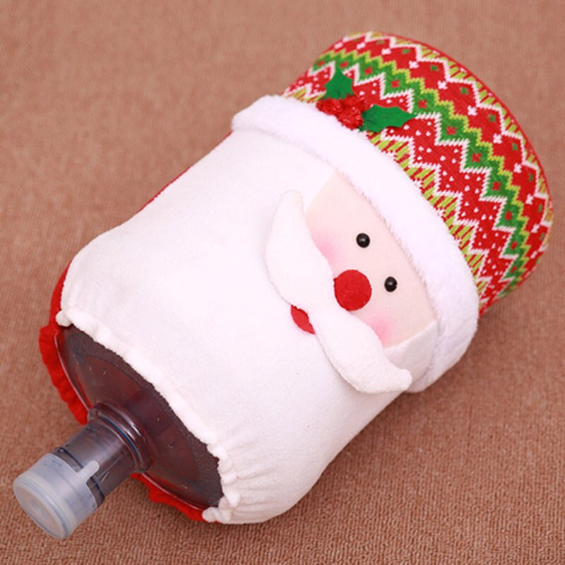 Nova kanta za piće s crtićem Snjegović Poklopac za prašinu Božićni ukrasi za dom Djed Mraz Elk Dispenzer za vodu Poklopac bačve
