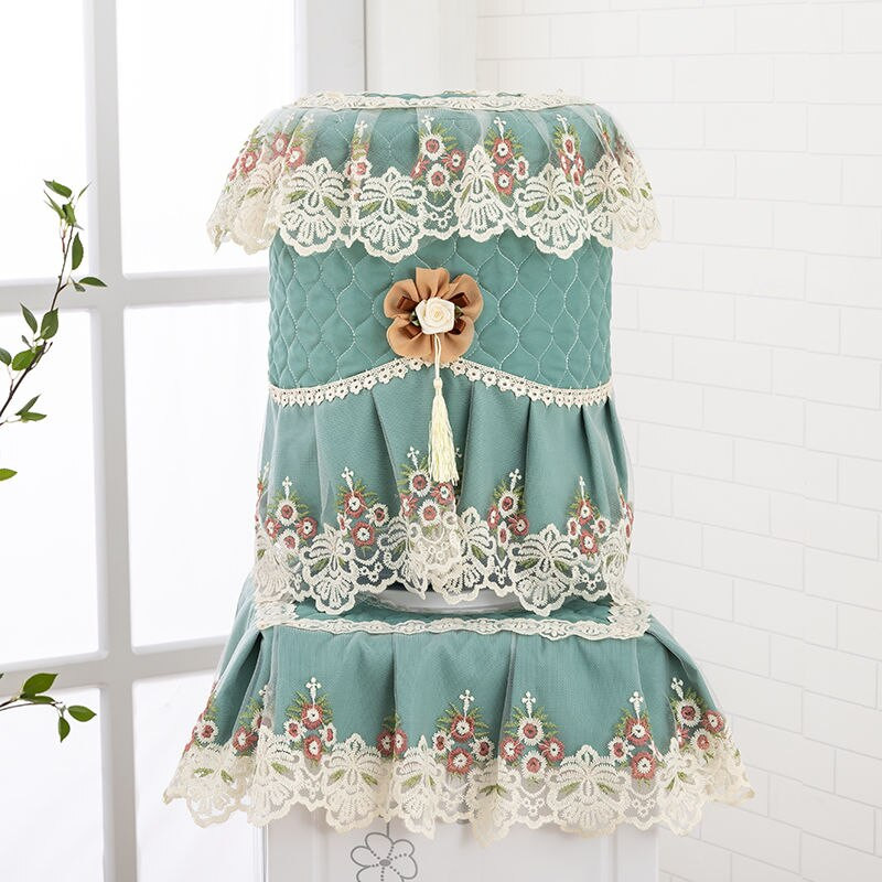 1 ks Fasion Rural Cloth Art Dávkovač vody Kryt na dávkovač vody s látkovým vzorom, kryt na vedro, kryt na čističku vody