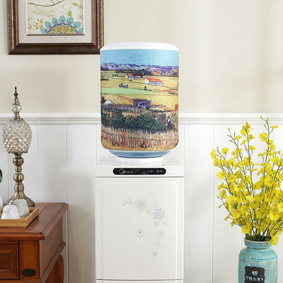 Tlačené kreslené zvieracie látkové umenie Pitné fontány, sudy s vodou, dávkovač vody, kryt proti prachu, ochranný kryt pre domáci tovar