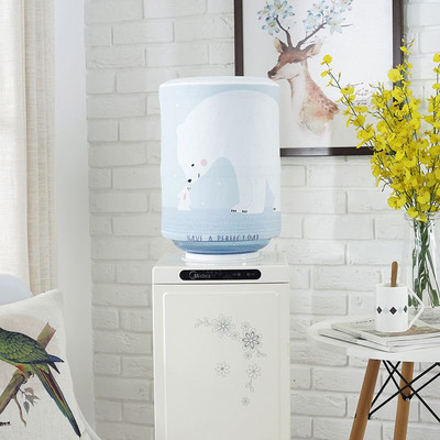 Tlačené kreslené zvieracie látkové umenie Pitné fontány, sudy s vodou, dávkovač vody, kryt proti prachu, ochranný kryt pre domáci tovar