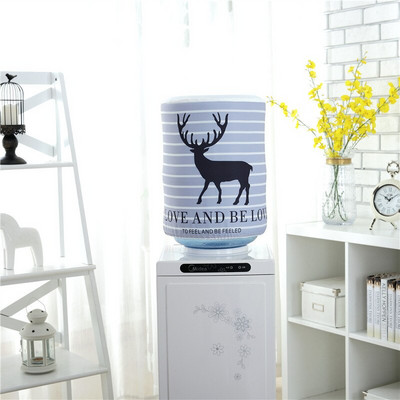 Chránič opakovane použiteľný domáci elastický kontajner na pitnú fontánu, dávkovač vody, kryt vedra, dekoračné doplnky, čistička, prachotesný