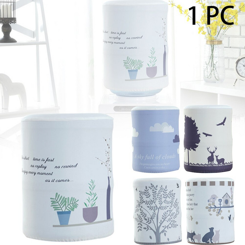 Chránič opakovane použiteľný domáci elastický kontajner na pitnú fontánu, dávkovač vody, kryt vedra, dekoračné doplnky, čistička, prachotesný