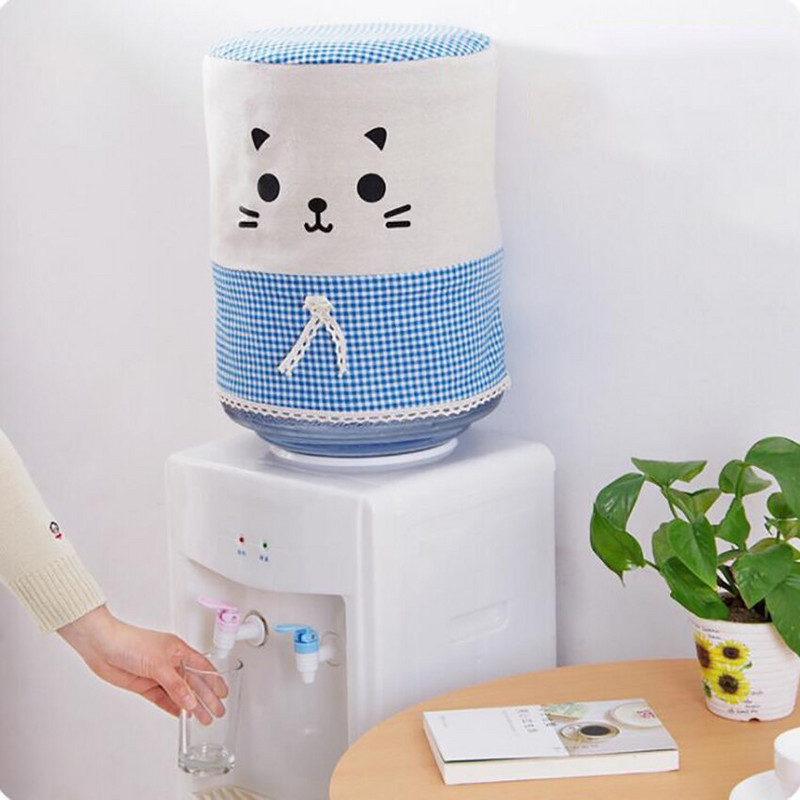 Aranyos rajzfilm vízadagoló hordótakarók, tartós porálló szövetből készült vödörhuzatok, bútorhuzatvédők otthoni irodába