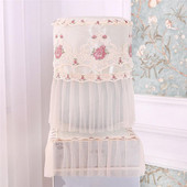 1vnt Fasion Rural Cloth Art vandens dozatoriaus dulkių dangtelis vandens dozatoriaus audinio dangtelis kibiro dangtelis vandens valytuvo audinio dangtelis