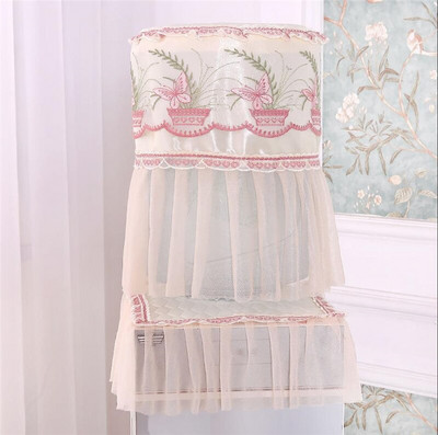 1vnt Fasion Rural Cloth Art vandens dozatoriaus dulkių dangtelis vandens dozatoriaus audinio dangtelis kibiro dangtelis vandens valytuvo audinio dangtelis