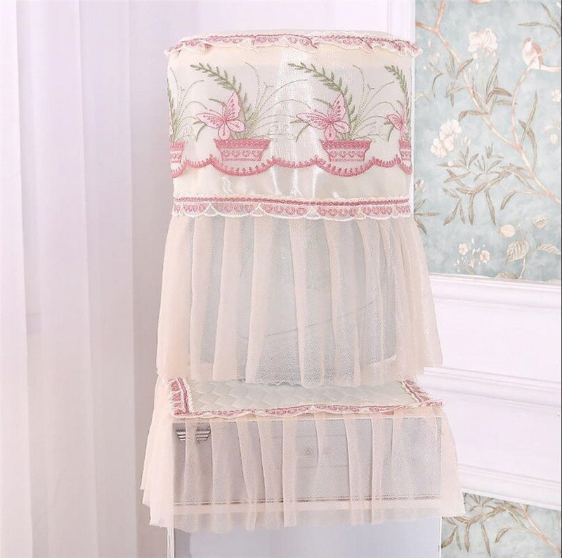 1vnt Fasion Rural Cloth Art vandens dozatoriaus dulkių dangtelis vandens dozatoriaus audinio dangtelis kibiro dangtelis vandens valytuvo audinio dangtelis