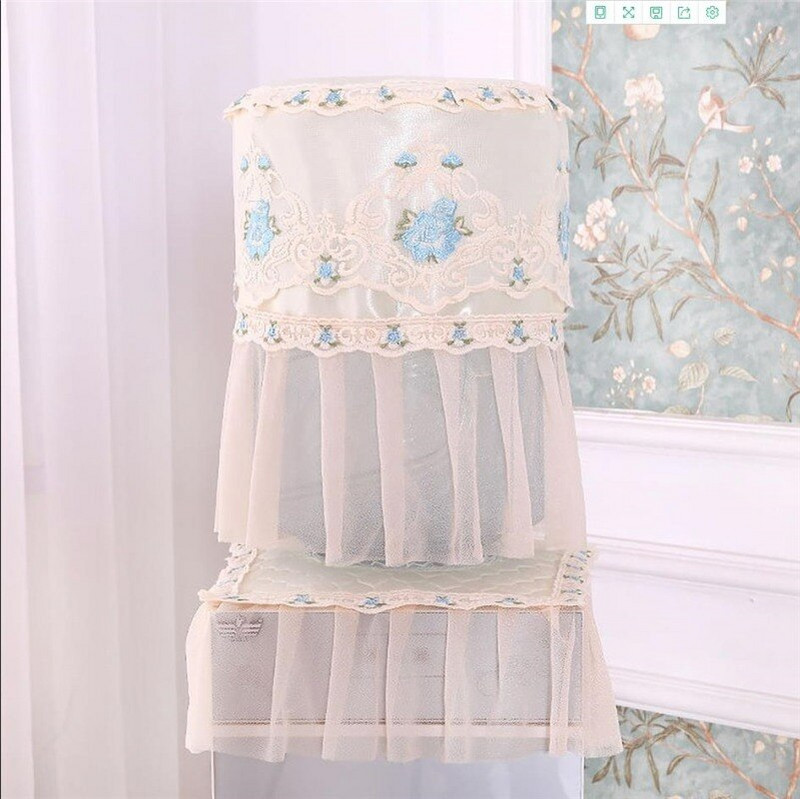 1vnt Fasion Rural Cloth Art vandens dozatoriaus dulkių dangtelis vandens dozatoriaus audinio dangtelis kibiro dangtelis vandens valytuvo audinio dangtelis