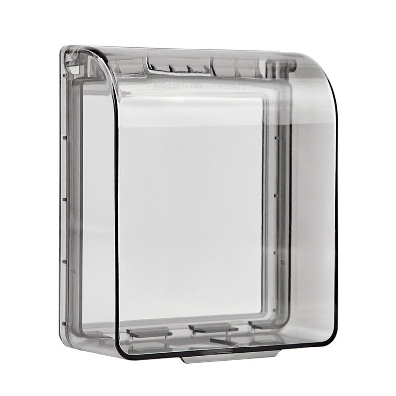 Kaitsekate Isekleepuv veekindel lüliti kate Naelavaba liimipasta uksekellaplaadi paneeli katte lüliti nupp