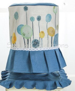 Υψηλής ποιότητας εκτύπωσης μόδας Animal Tree Flower Cloth Art Water Dispenser Dust Cover Bucket No Shrink and Fade 15colors