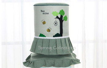 Υψηλής ποιότητας εκτύπωσης μόδας Animal Tree Flower Cloth Art Water Dispenser Dust Cover Bucket No Shrink and Fade 15colors